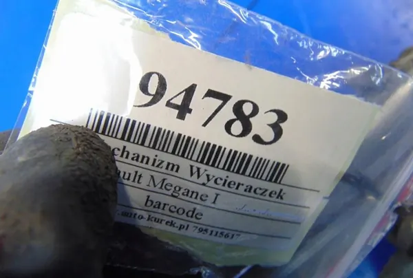 Pyyhkijämekanismi RENAULT MEGANE 1.5 DCI 53556602 image 6