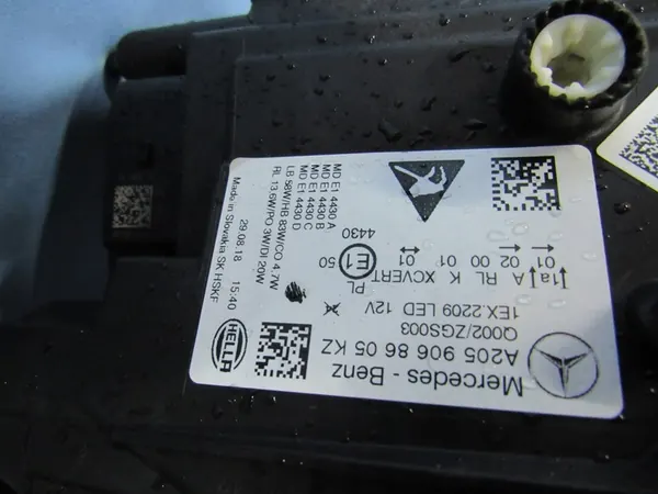 Rechter Mercedes W205 Lift Multibeam Licht image 8