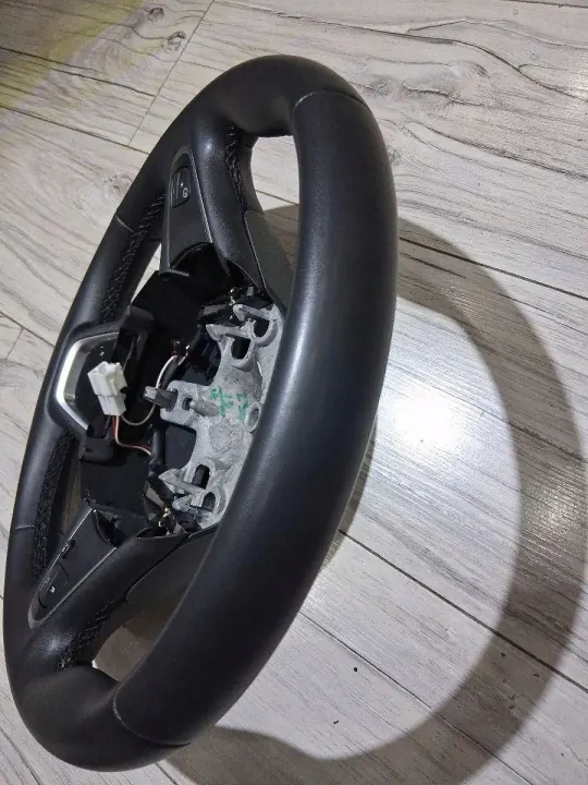 Gebruikt Leren Stuur OEM 484005241R Renault Clio IV image 5