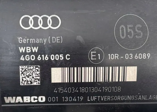 Audi A6 C7 Ophanging Compressor OEM 4G0616005C image 3