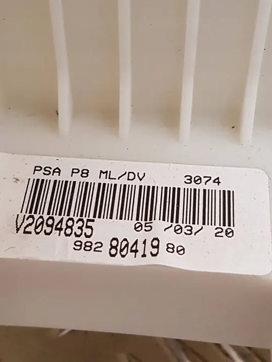 Citroen DS7 Crossback 2020 Levier de changement de vitesses / Supérieur image 5