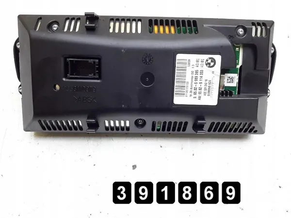 Pantalla de visualización BMW Serie 5 OEM 6989395 9114353 image 4