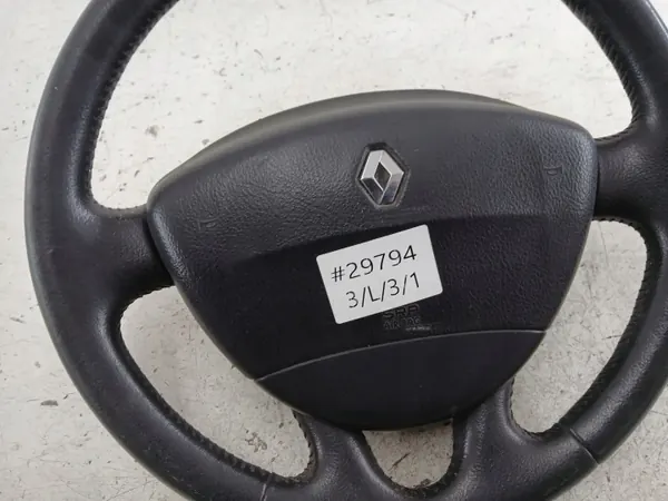 RENAULT LAGUNA II Leren Stuur + Airbag image 7