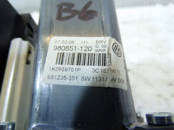 Voorste linker raammotor Volkswagen Passat B6 image 4