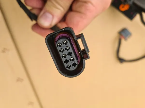 Fiação da porta dianteira esquerda VW Passat B6 image 6