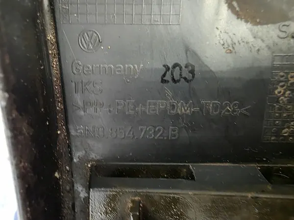 VOLKSWAGEN VW TIGUAN I Etu Oikea Lokasuoja 5N0854732B image 10