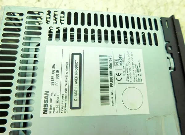Radio CD OEM 28185BG10A avec AUX pour Nissan Micra image 5