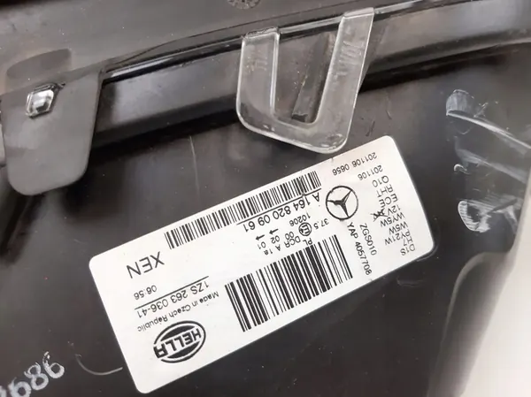 2008 Mercedes-Benz ML W164 Reflector A1648200961 image 9