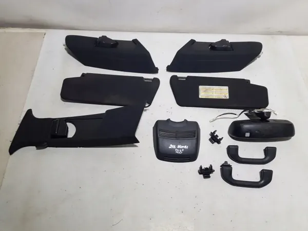 Mercedes W212 AMG Zwart Interieur Trim Set OEM image 2