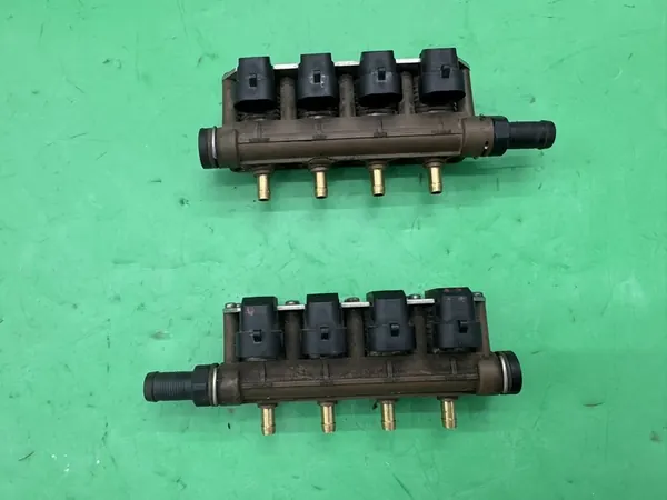 Injecteurs de gaz LPG + rail STAG AC W02-4 image 1