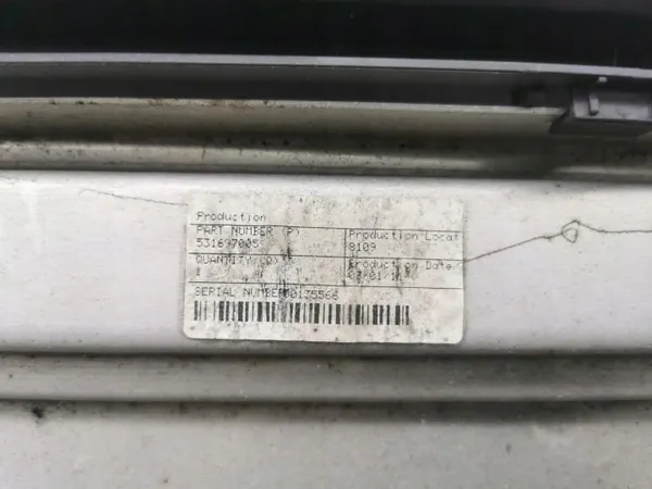 BMW Panoramakatto OEM 7896612 X6 E71/LCI:lle image 8