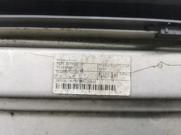 BMW Panoramakatto OEM 7896612 X6 E71/LCI:lle image 9