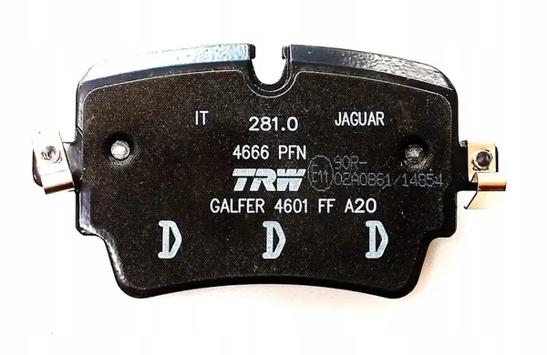 Rear Brake Pads Jaguar F-Type 2012+ OE image 2