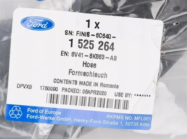 Tubería de entrada del intercooler Ford Kuga 08-12 2.0 TDCI image 3