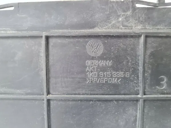Carcaça de bateria metade Volkswagen Audi Skoda 1K0915336 image 5