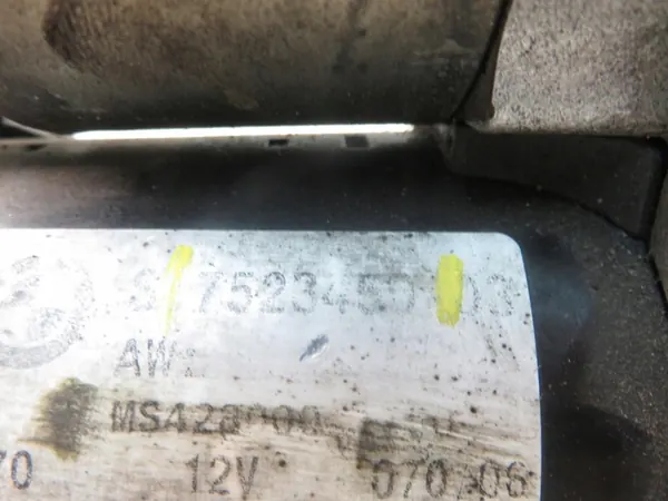 Motor de arranque BMW E90 318i 7523450 image 5