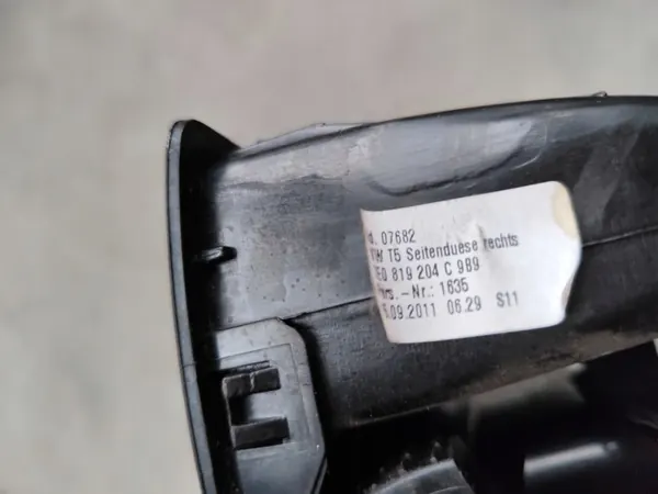 Rechte Seiten-Luftgitter OEM 7E0819204C für VW T5 image 5