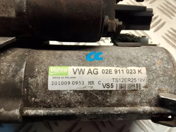 Arrancador VW PASSAT CC 2010 02E911023K image 3