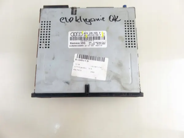 Mudador CD VDO usado OEM 4F0910729P Audi A6 image 9