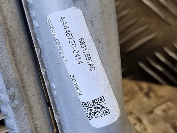 A/C-kondensaattori Ram 1500 2022 68312697AC image 6