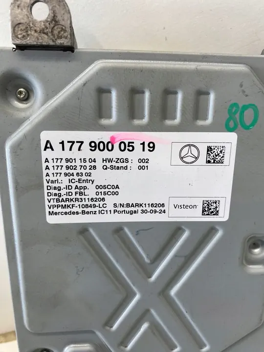 MERCEDES CLA 250 W118 Computer Module A1779000519 image 3