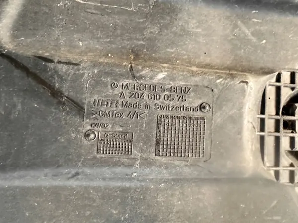 Painel de piso traseiro OEM BAGAŻNIKA DÓŁ OSŁONA PODŁOGI W204 image 6
