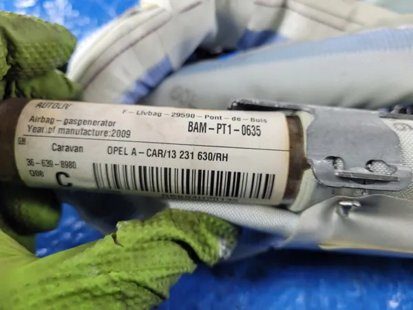 OEM 13231630 Höger Airbaggardin för Opel Astra H image 3