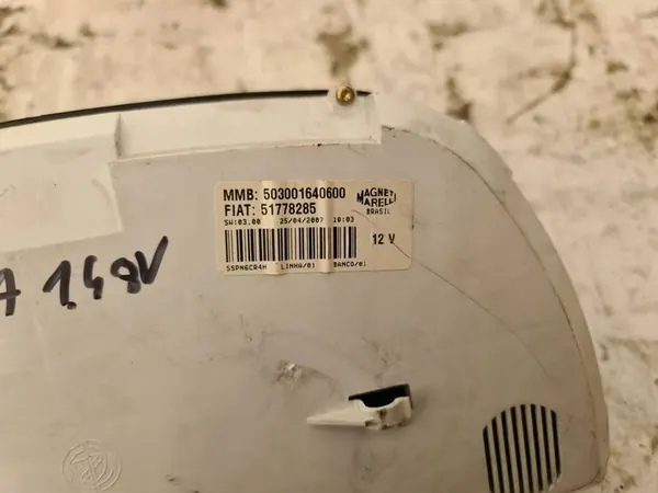 Contrôleur ECU moteur Fiat Linea 1.4 51804530 image 2