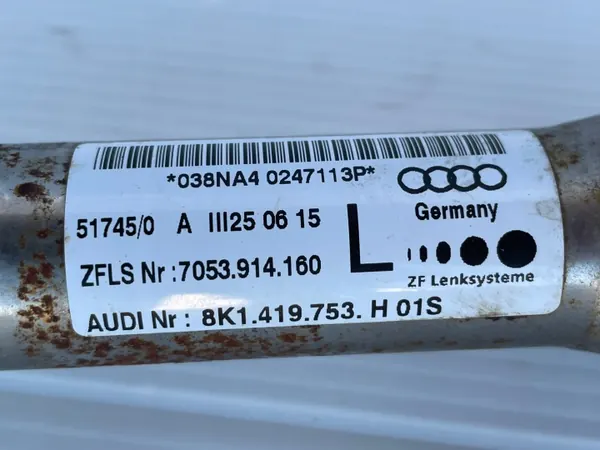 Lien de colonne de direction Audi A5 8T OEM 8K1419753H image 4