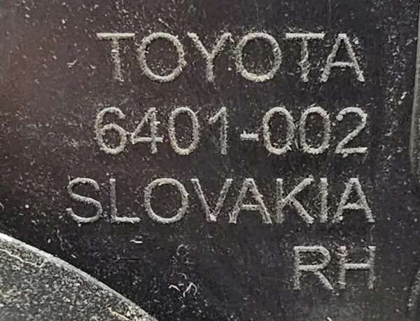 Oikea Ulkoinen Peili 7Pin Toyota Yaris III 2014-2020 image 7