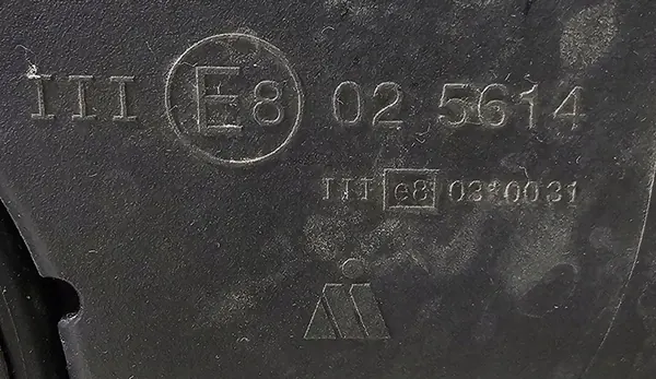 Oikea Ulkoinen Peili 7Pin Toyota Yaris III 2014-2020 image 8