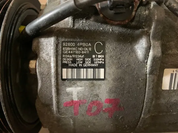 COMPRESSORE ARIA CONDIZIONATA RENAULT TALISMAN image 2