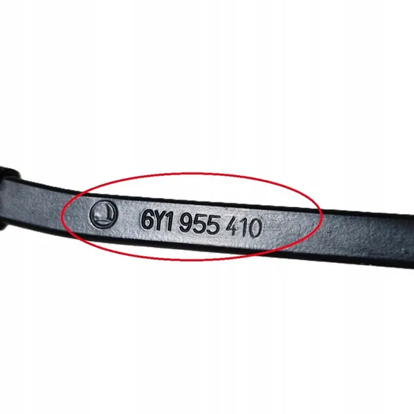 SKODA FABIA I Voorruitenwissers Armen Set Links Rechts image 3