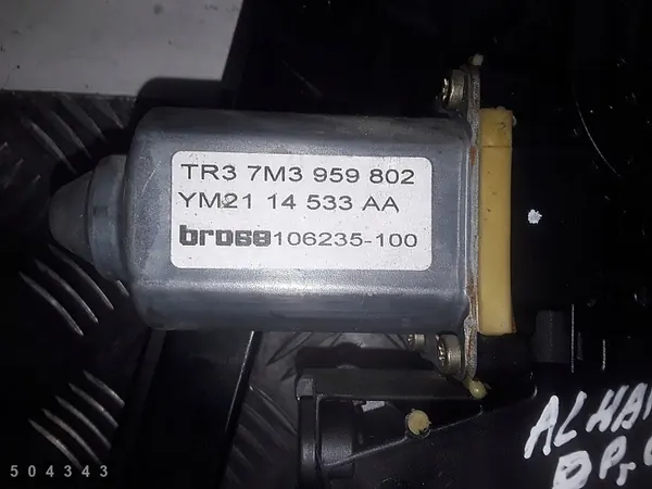 Raamregulator Seat Alhambra 2002 7m3959802 image 2