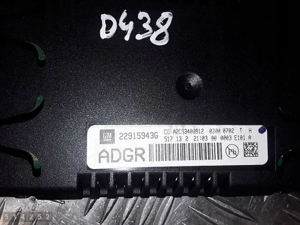 Weergavescherm Opel Mokka 2014 OEM 22915943g image 4