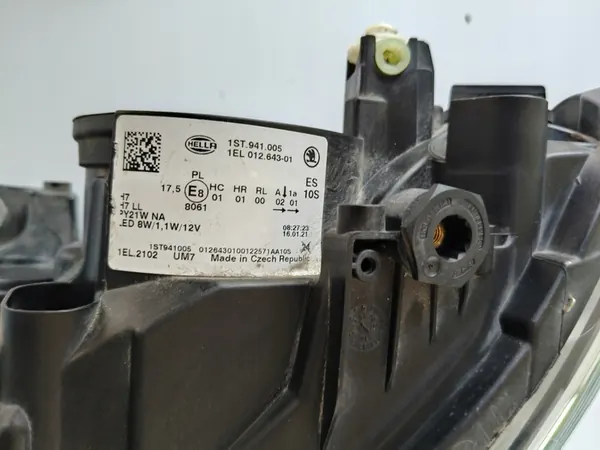 Vasen ajovalaisin Skoda Citigo 1st 16- Lift LED image 8