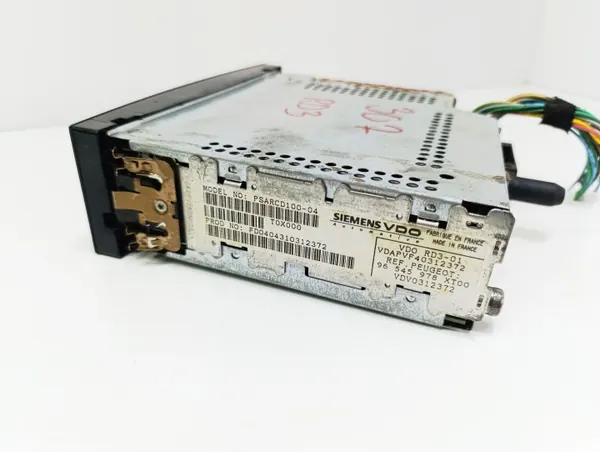 CD/DVD-Wechsler Peugeot 307 OEM 96545978 image 4