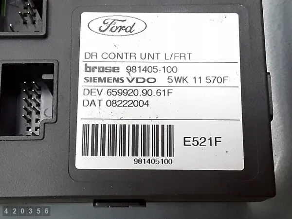 Regulador de ventana Ford Focus OEM 4m51a045h17a image 7
