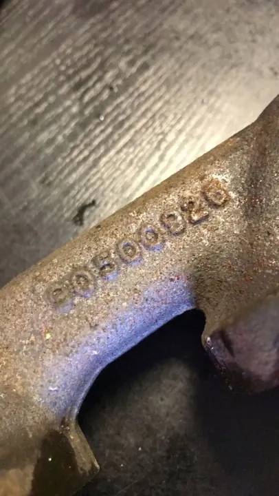 Coletor de escape usado OEM 4527610 para Opel Vectra B image 3
