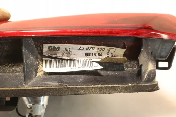 OPEL ASTRA J Vänster Baklykta Sedan 25870193 image 7