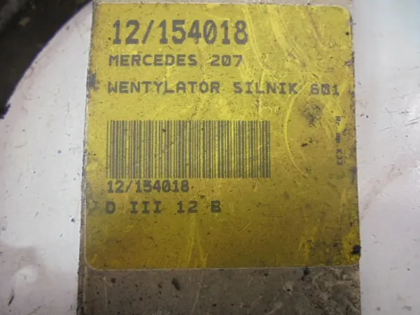 Ventilador motor Mercedes OEM AK-12-154018 - Usado image 3