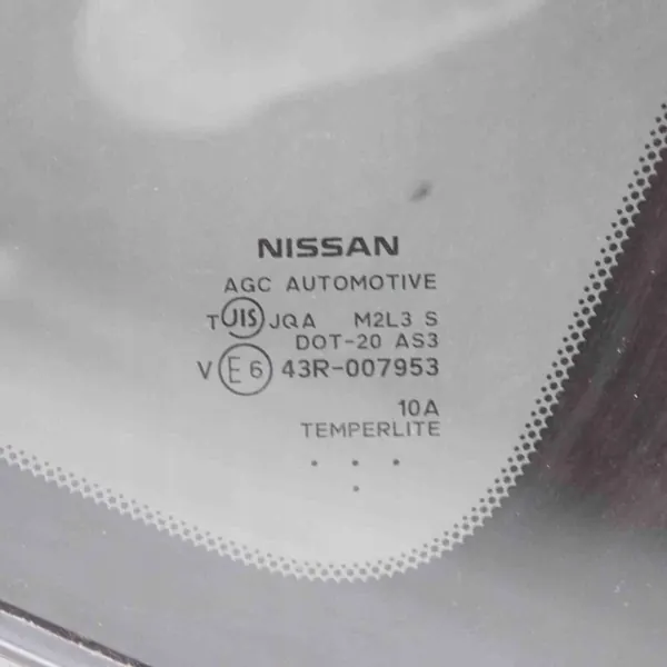 Vitre arrière droite OEM 43R007953 pour Nissan X-Trail image 6