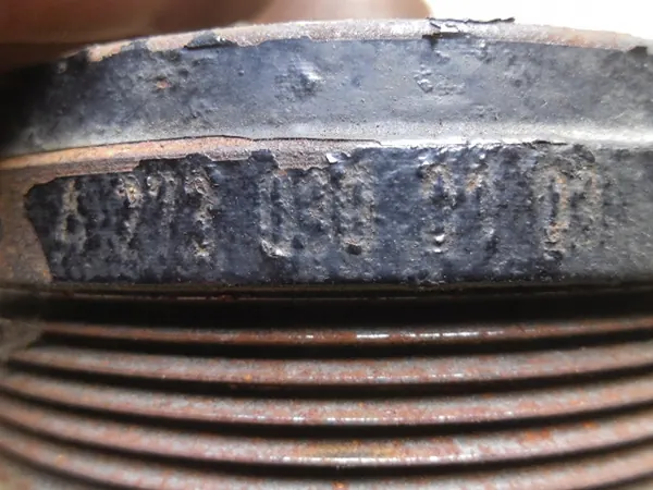 Mercedes-Benz A2730300103 Poulie de vilebrequin image 3