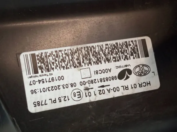 Phare avant gauche endommagé Toyota ProAce II 2016- OEM 5907911399344 image 4