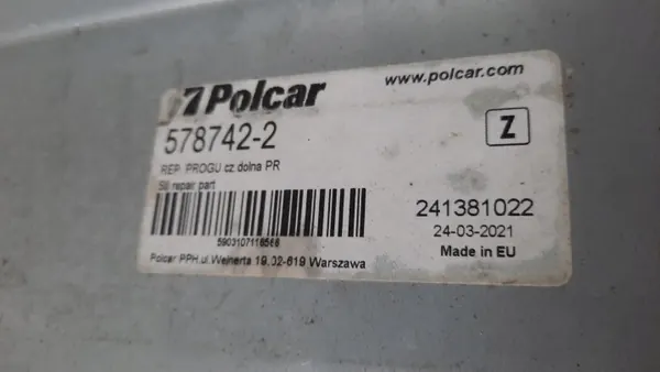 Panneau de seuil gauche OEM 578742-2 Peugeot 807 image 8