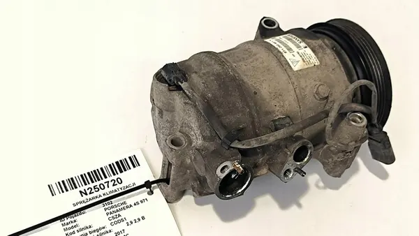 Compresseur A/C Porsche Panamera 2017 971260601H image 3
