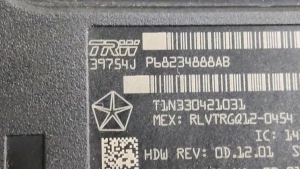 Dodge RAM Keyless-module OEM P68234888AB image 5