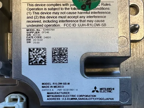 Pantalla monitor elevación Jeep Compass II OEM 68455716AG image 3