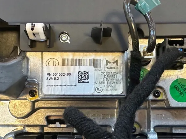 Pantalla monitor elevación Jeep Compass II OEM 68455716AG image 4