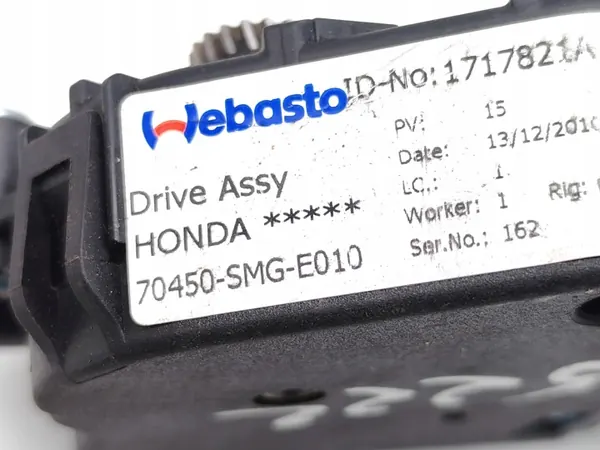 Motor de teto solar Honda CR-V OEM 70450-SMG-E010 image 7